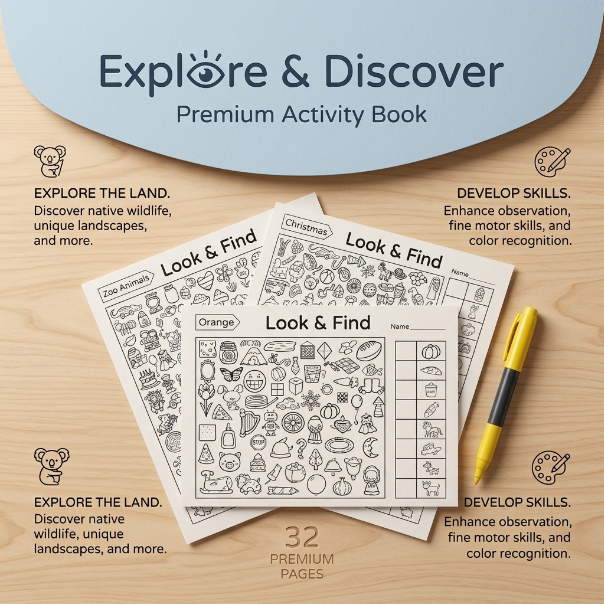 Look & Find Activity Book