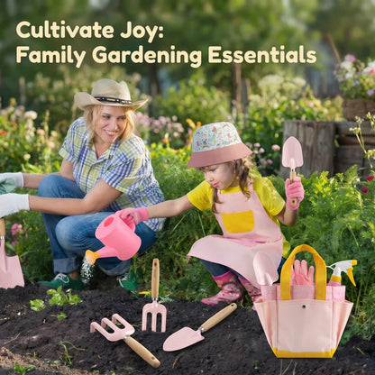 Kids Gardening Tool Set with Bag