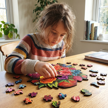 Wooden Freeform Puzzle