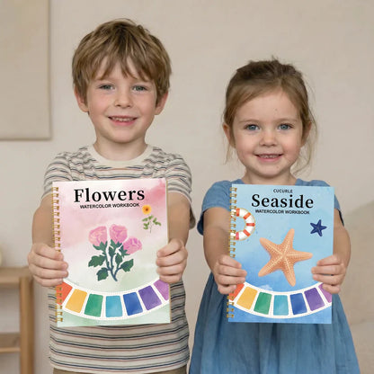 Create & Calm Guided Watercolour Book