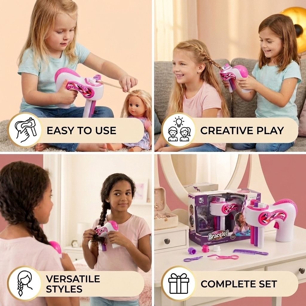 Kids Hair Braiding Tool