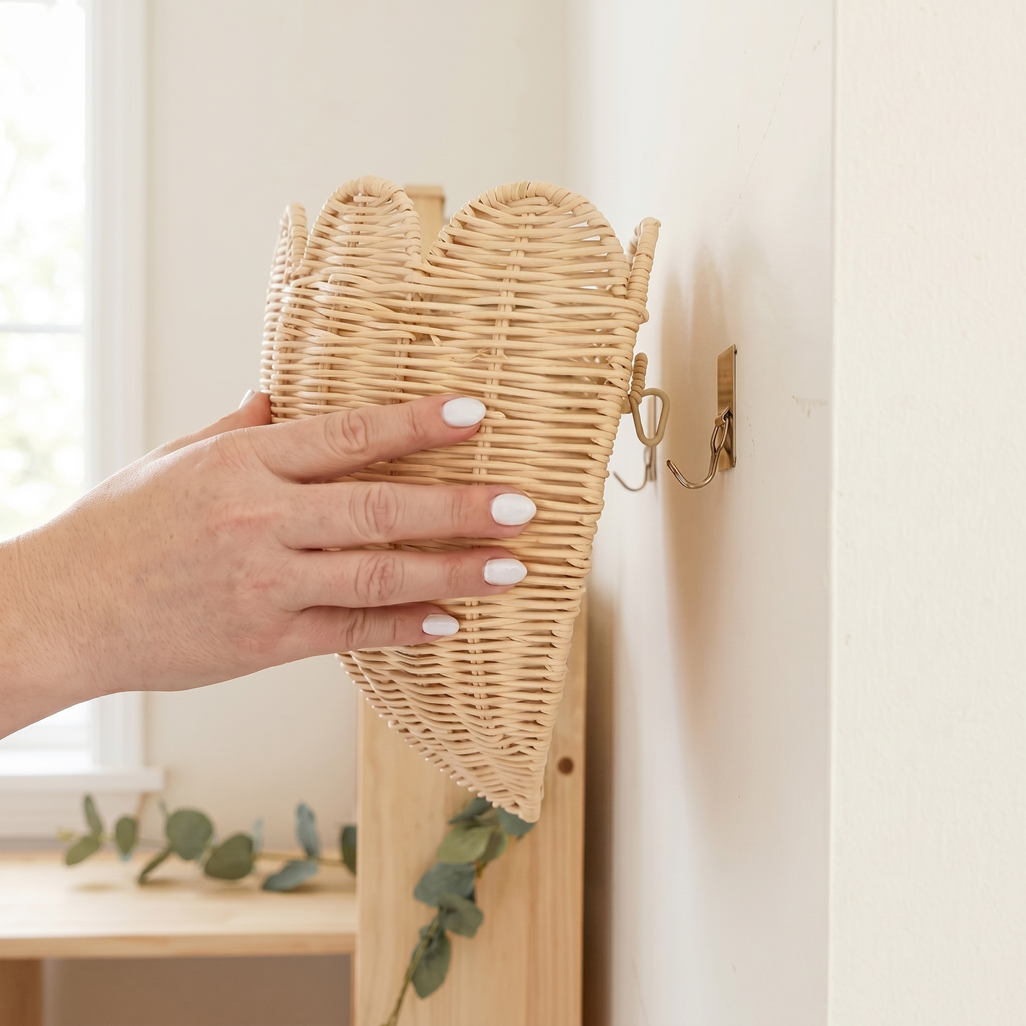 Nursery Wall Basket for Plush Toys