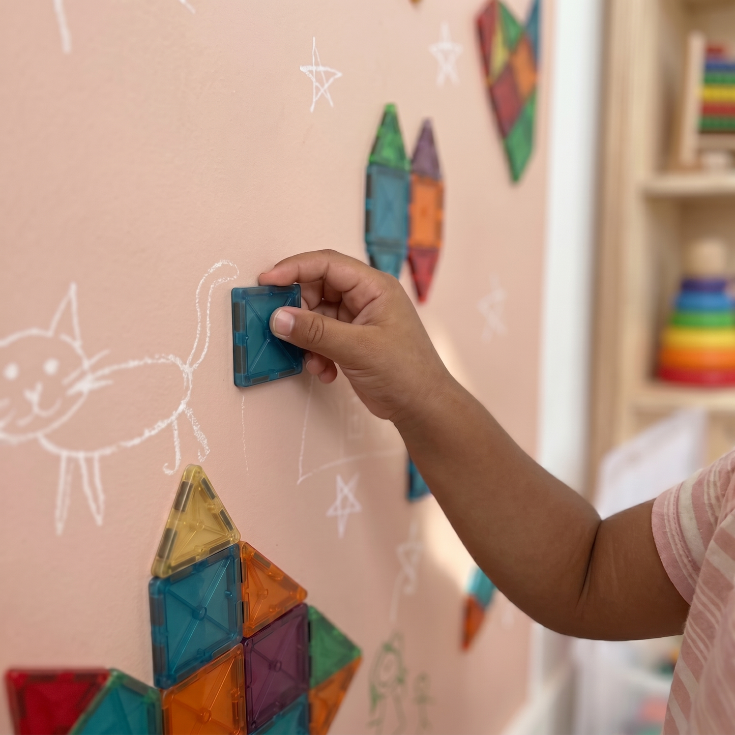 Magnetic Drawing Wall Sticker for Playrooms