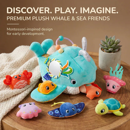 Ocean Friends Plush Discovery Set