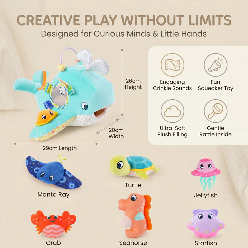 Ocean Friends Plush Discovery Set