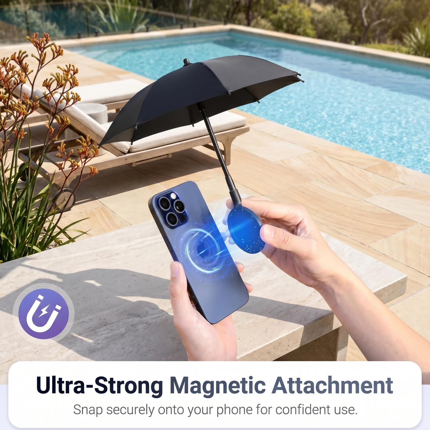 Phone Sun Shade Umbrella