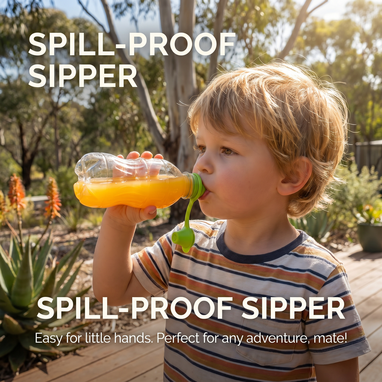 Kids Spill Proof Bottle Tops (3-Pack)