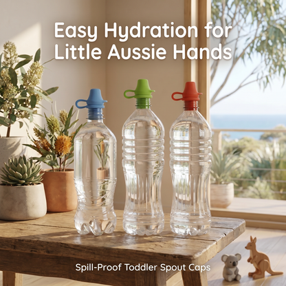 Kids Spill Proof Bottle Tops (3-Pack)