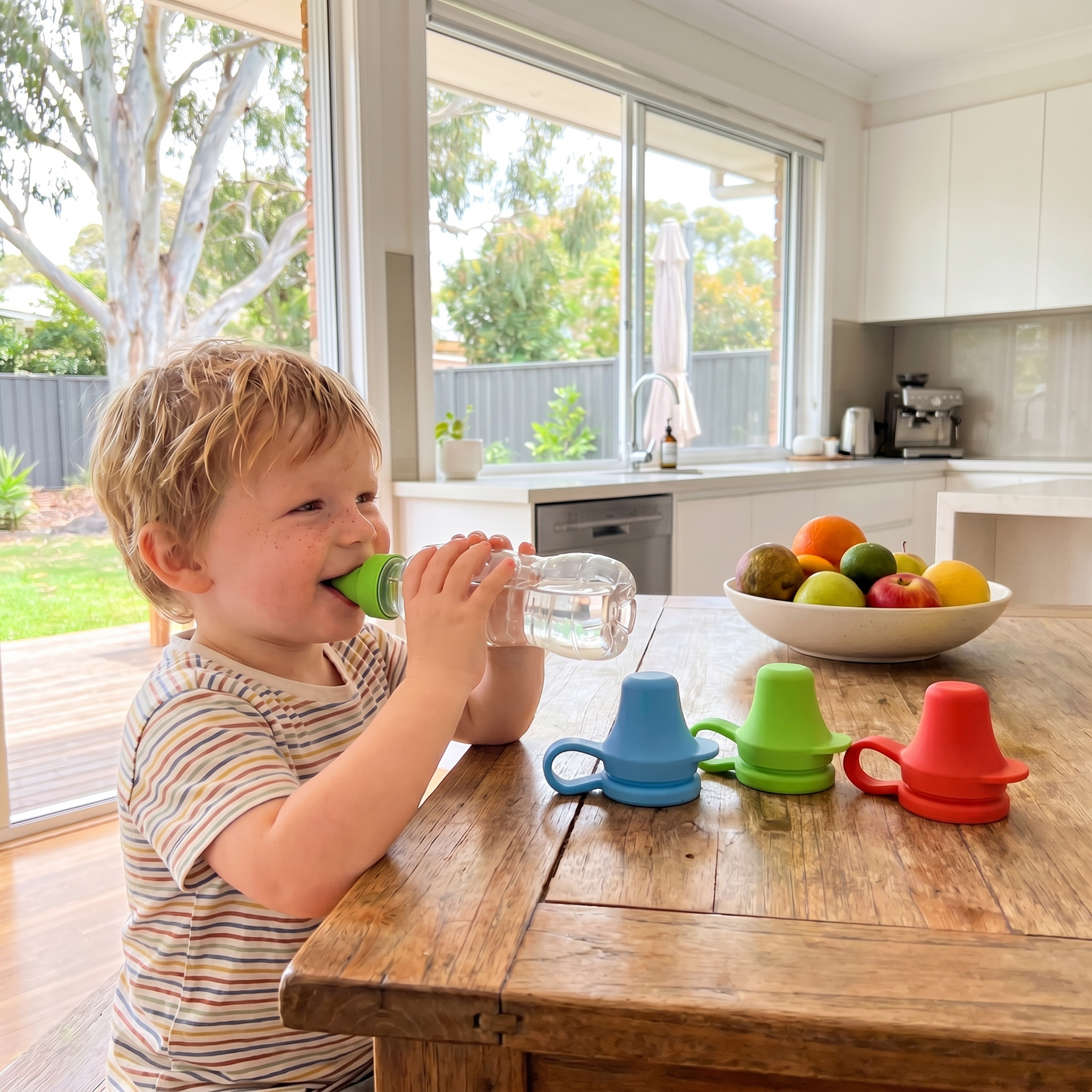 Kids Spill Proof Bottle Tops (3-Pack)