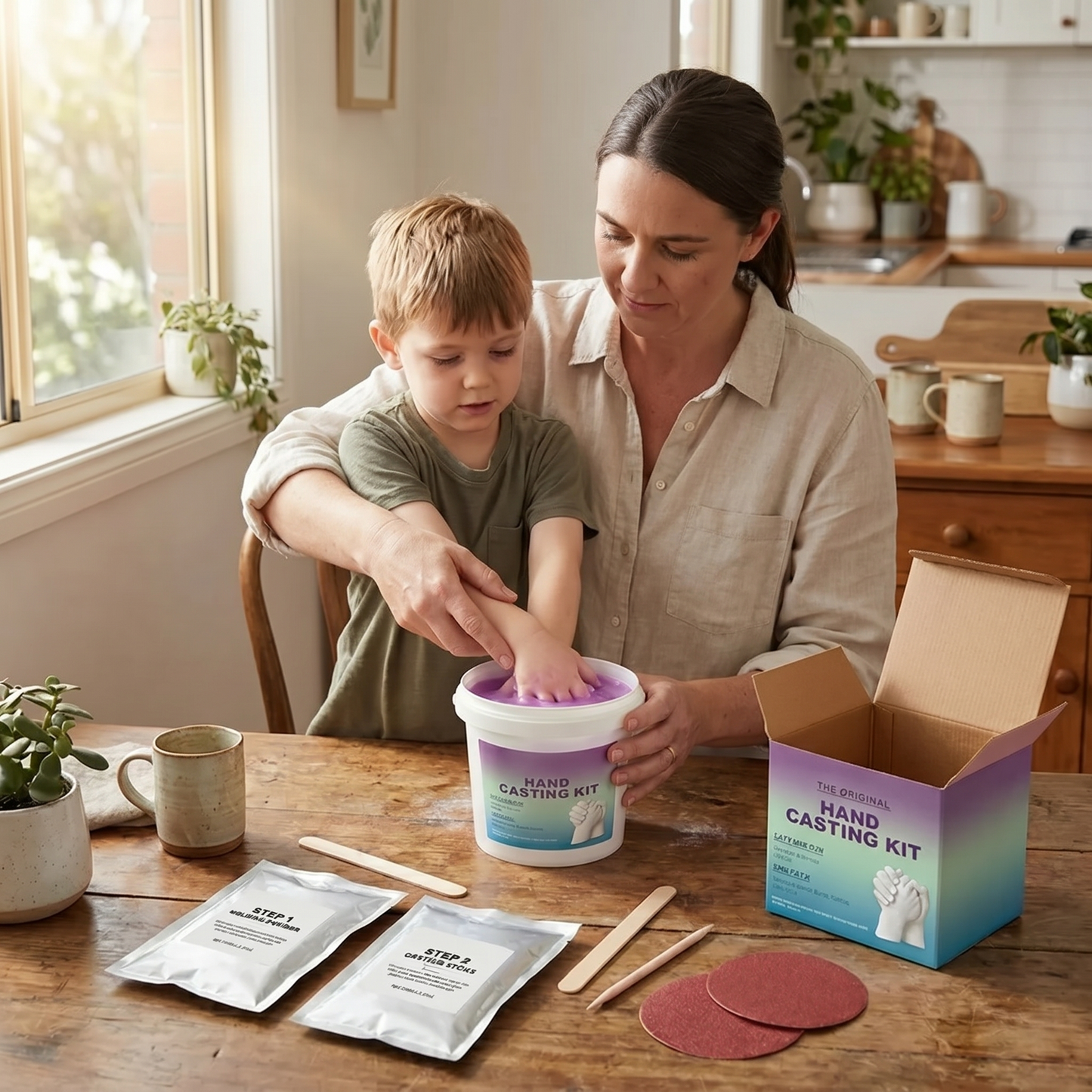 3D Family & Couple Hand Casting Kit