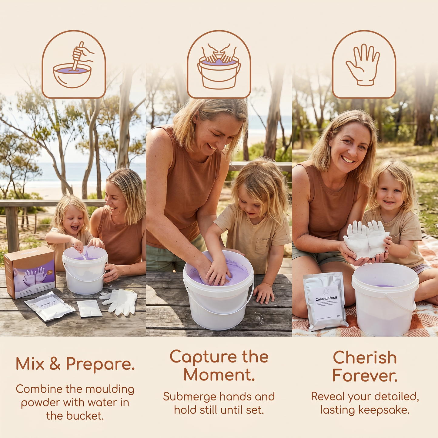 3D Family & Couple Hand Casting Kit