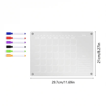 Magnetic Family Calendar Planner