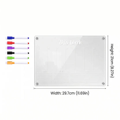 Magnetic Family Calendar Planner