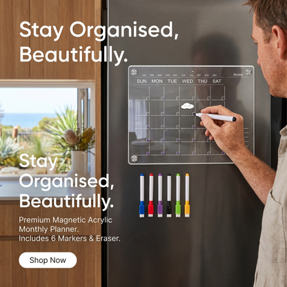 Magnetic Family Calendar Planner