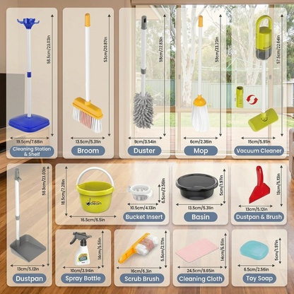 Kids Interactive Cleaning Set
