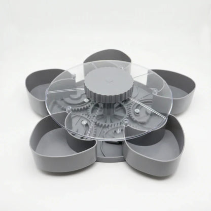 Rotating Serving Tray for Snacks
