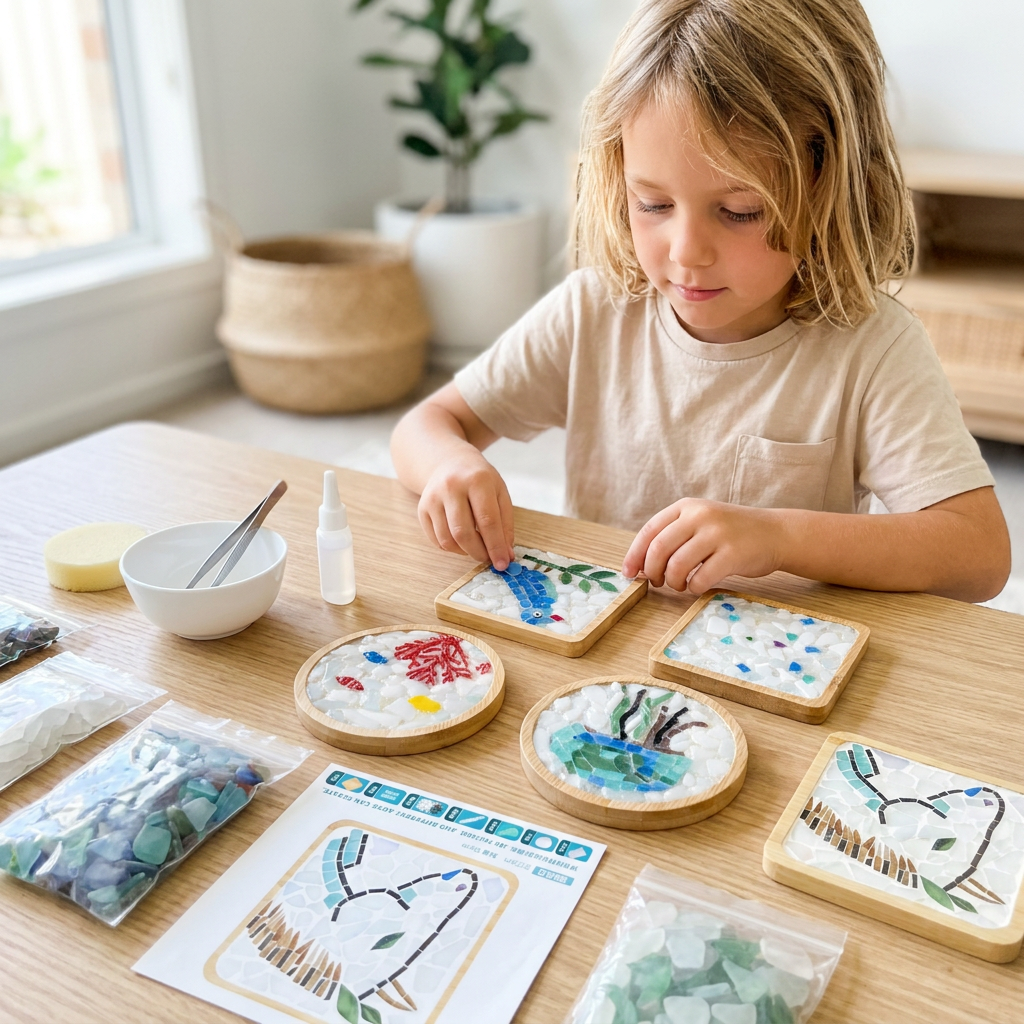 DIY Mosaic Coaster Kit
