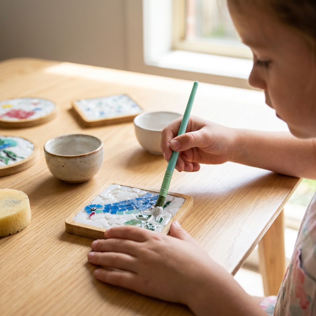 DIY Mosaic Coaster Kit