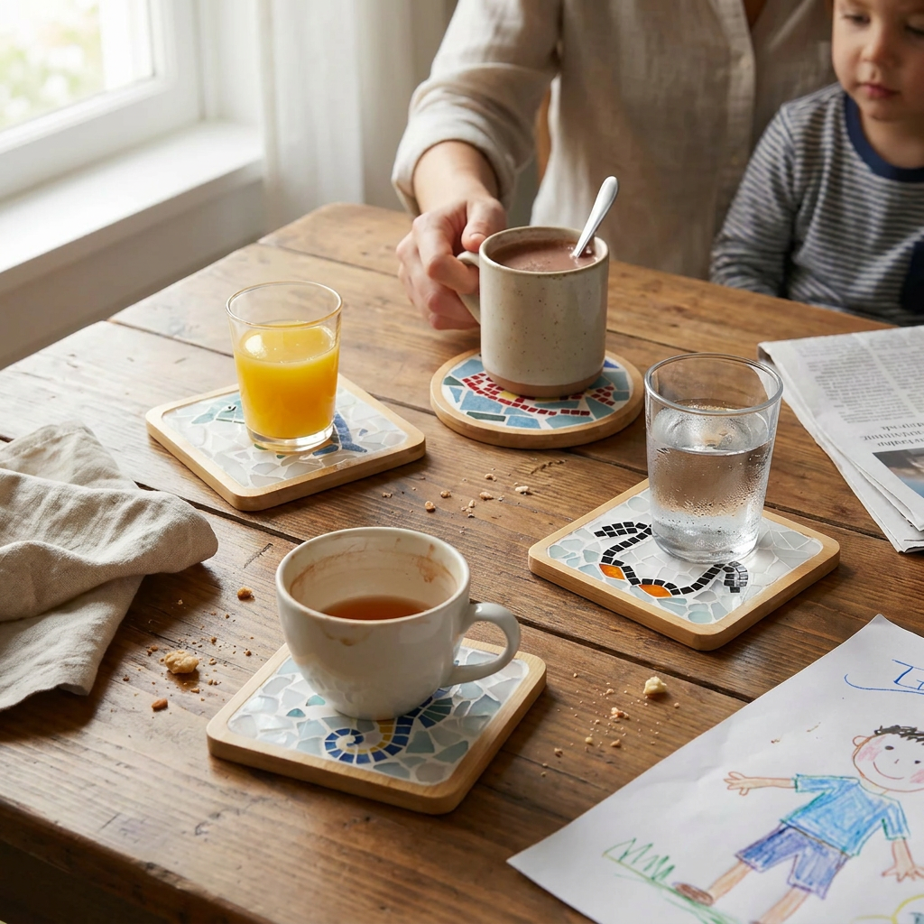 DIY Mosaic Coaster Kit
