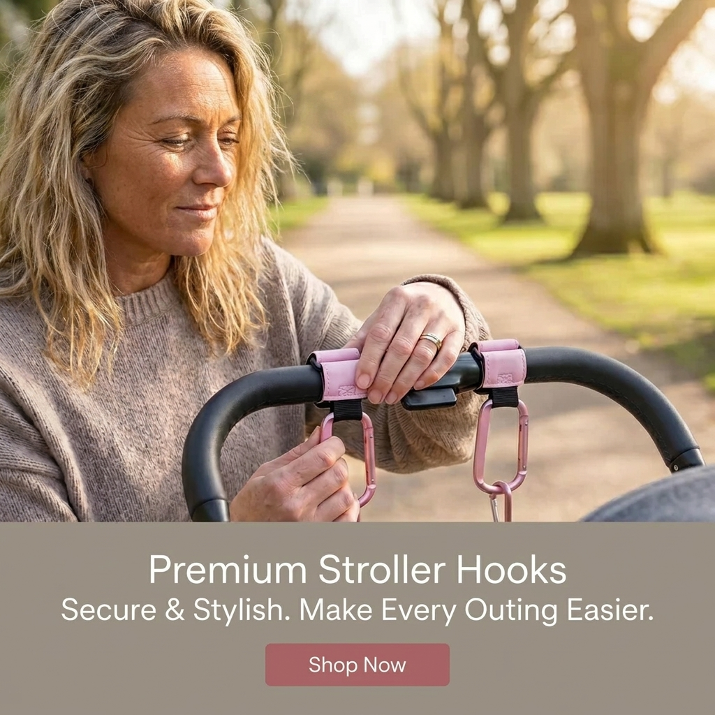 Universal Pram Bag Hooks