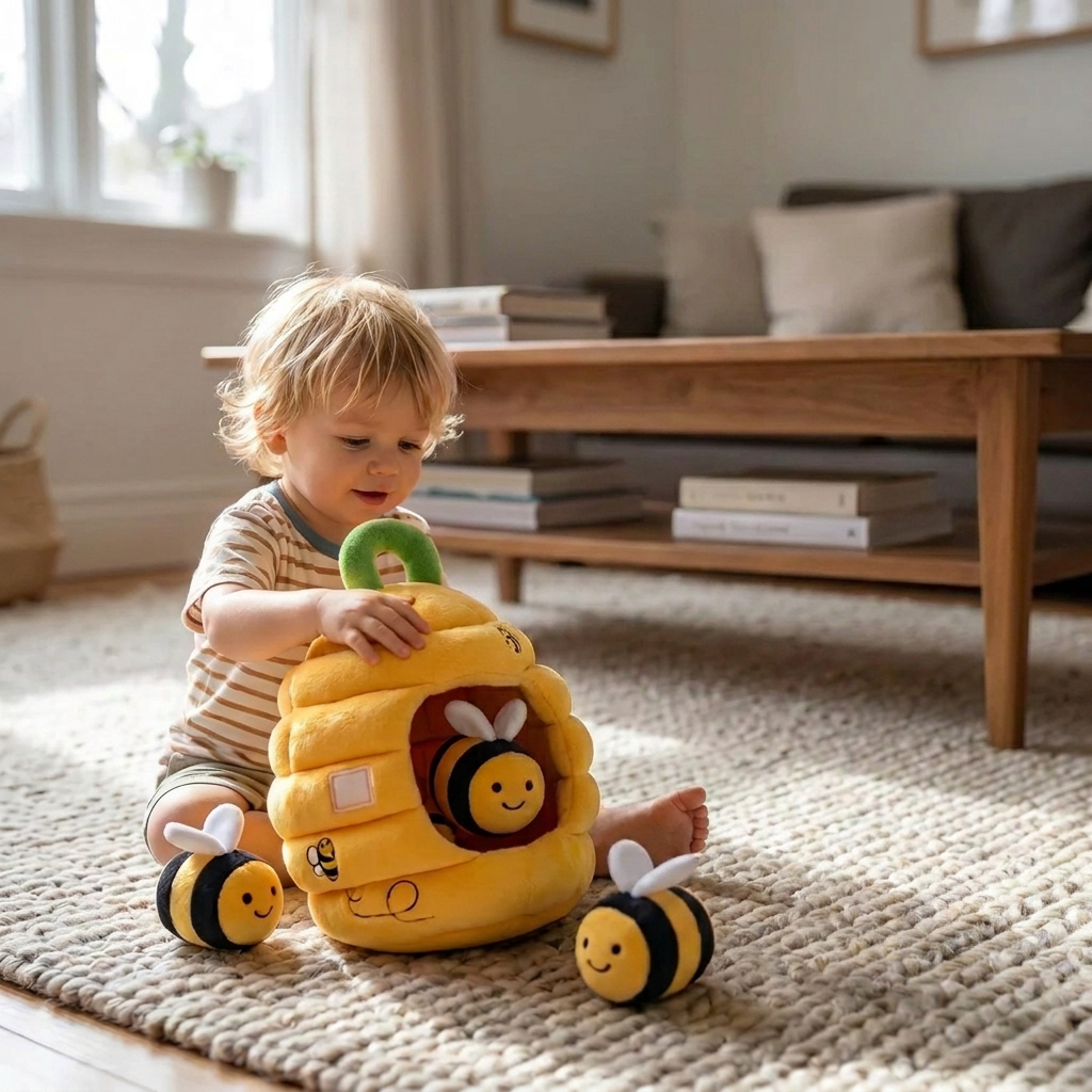 Bee Hive Sorting Toy for Toddlers