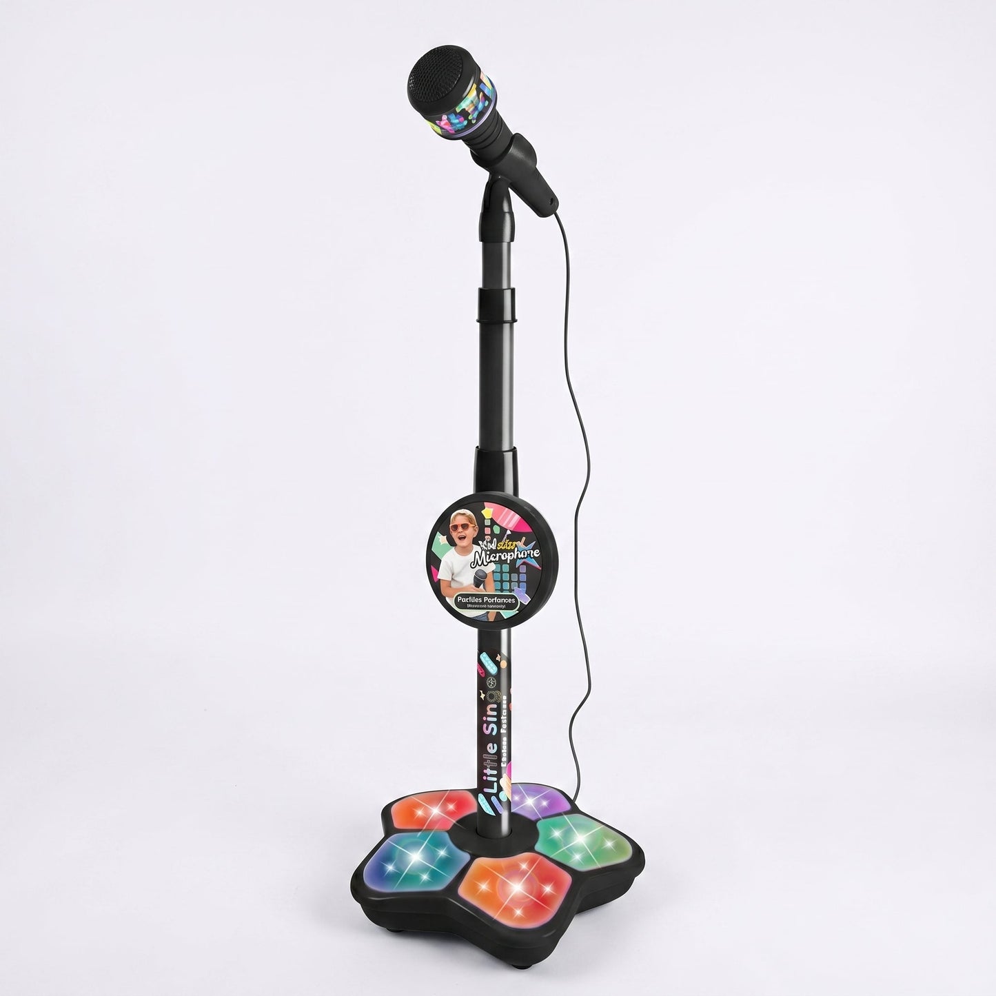 Kids Karaoke Microphone with Stand