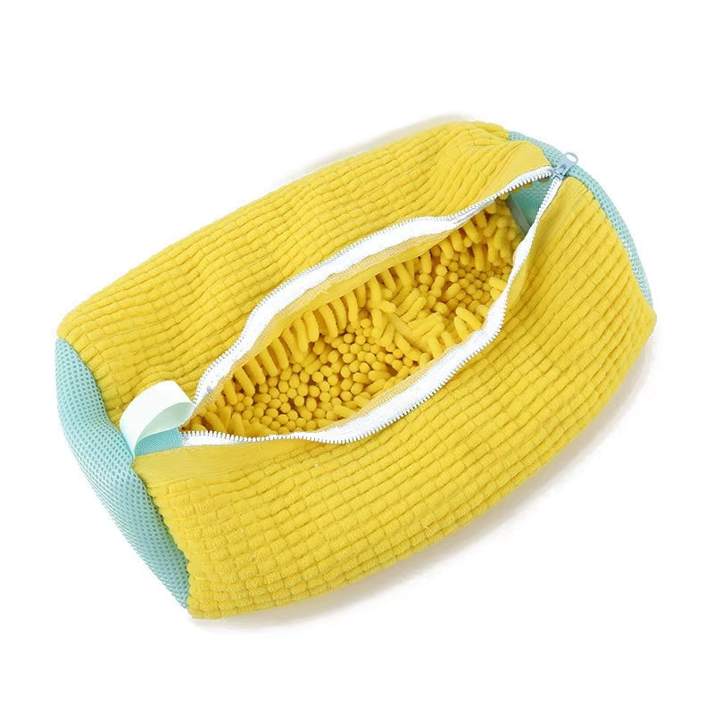 Chenille Shoe Washing Bags