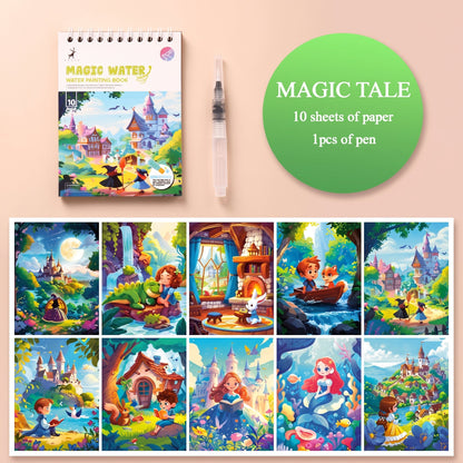 Reusable Watercolour Painting Book