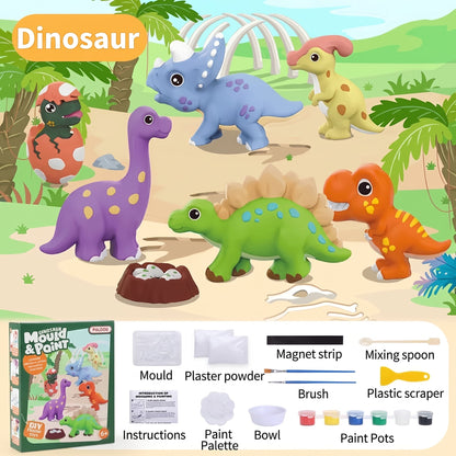 DIY Plaster Painting Kit for Kids