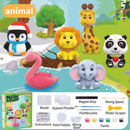 DIY Plaster Painting Kit for Kids