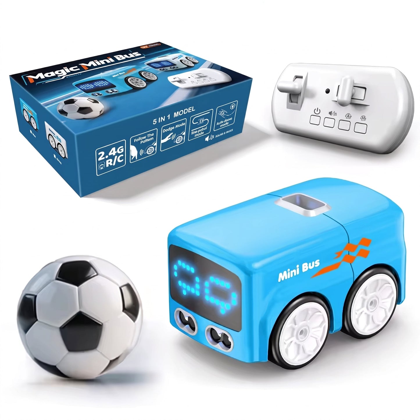 Smart Gesture RC Mini Bus