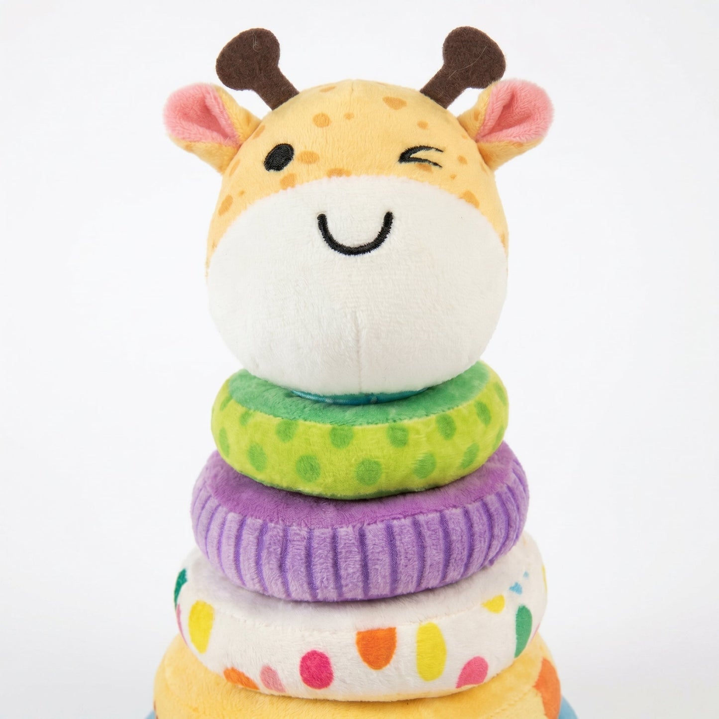 Rainbow Stacking Plush Toy