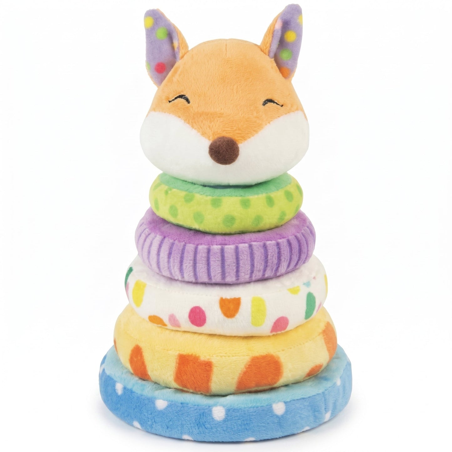 Rainbow Stacking Plush Toy