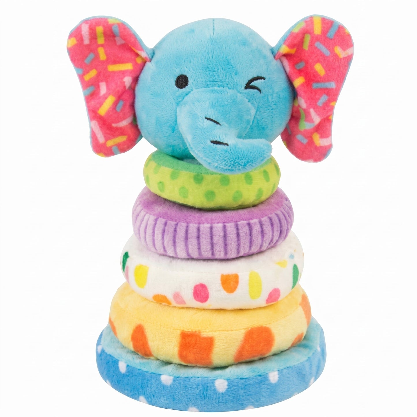 Rainbow Stacking Plush Toy