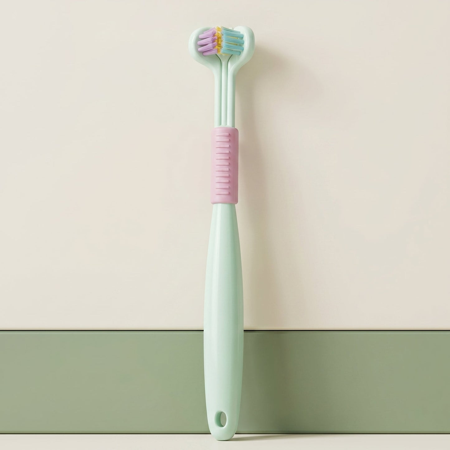 Triple Head Kids Toothbrush