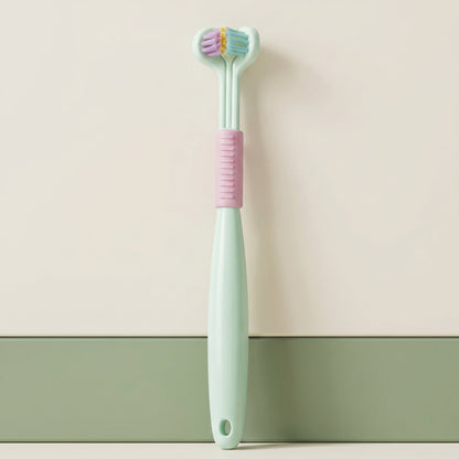 Triple Head Kids Toothbrush