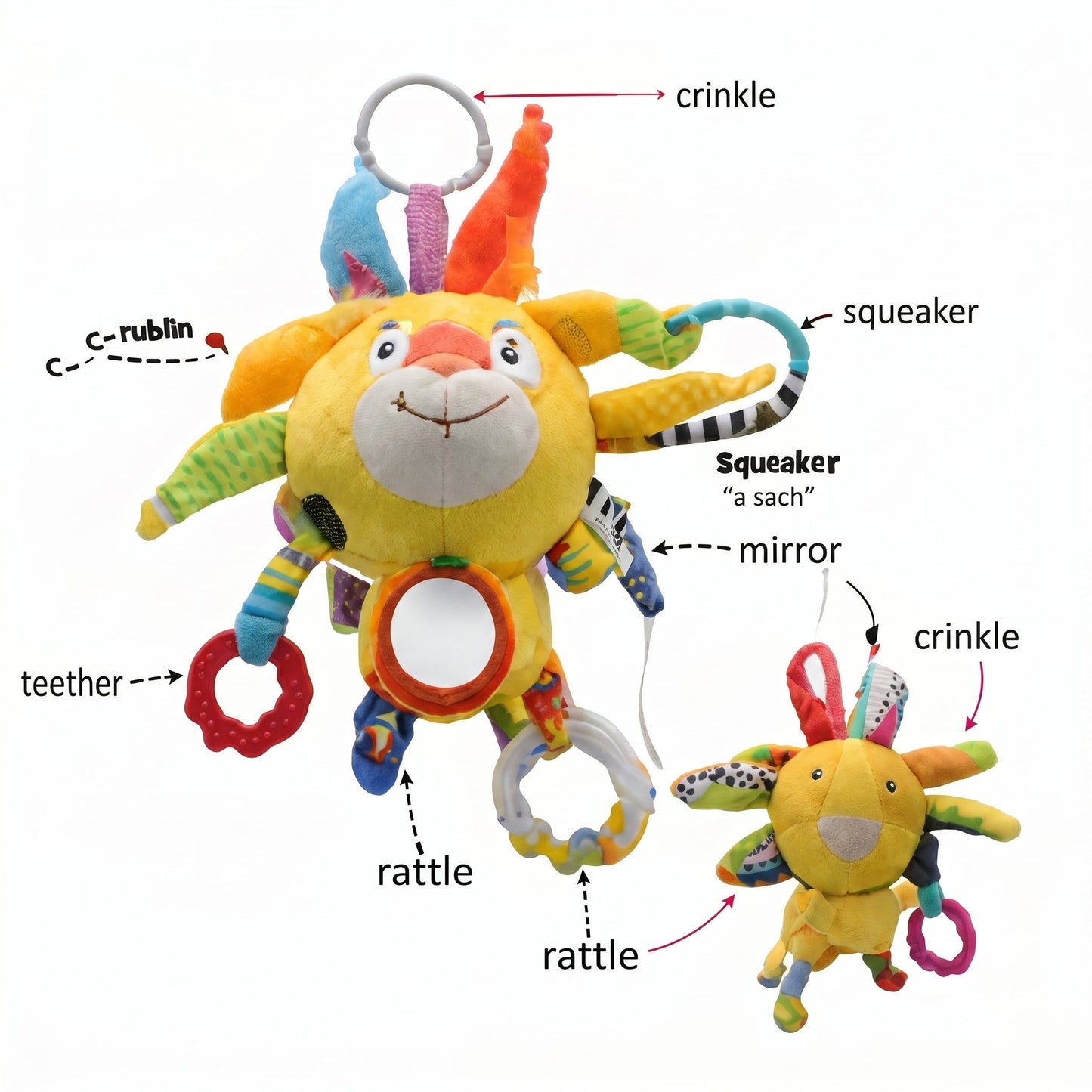 Baby Sensory Animal Toy