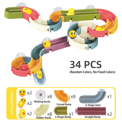 Bath Marble Run Set