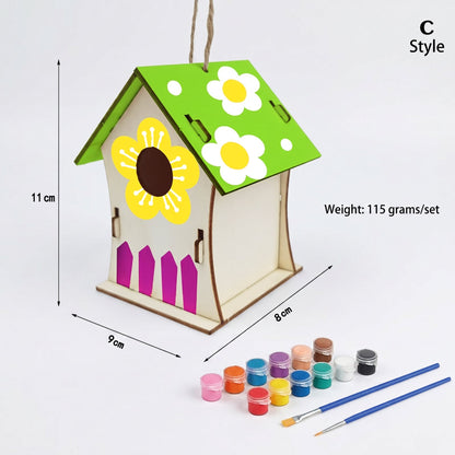 DIY Birdhouse Painting Kit