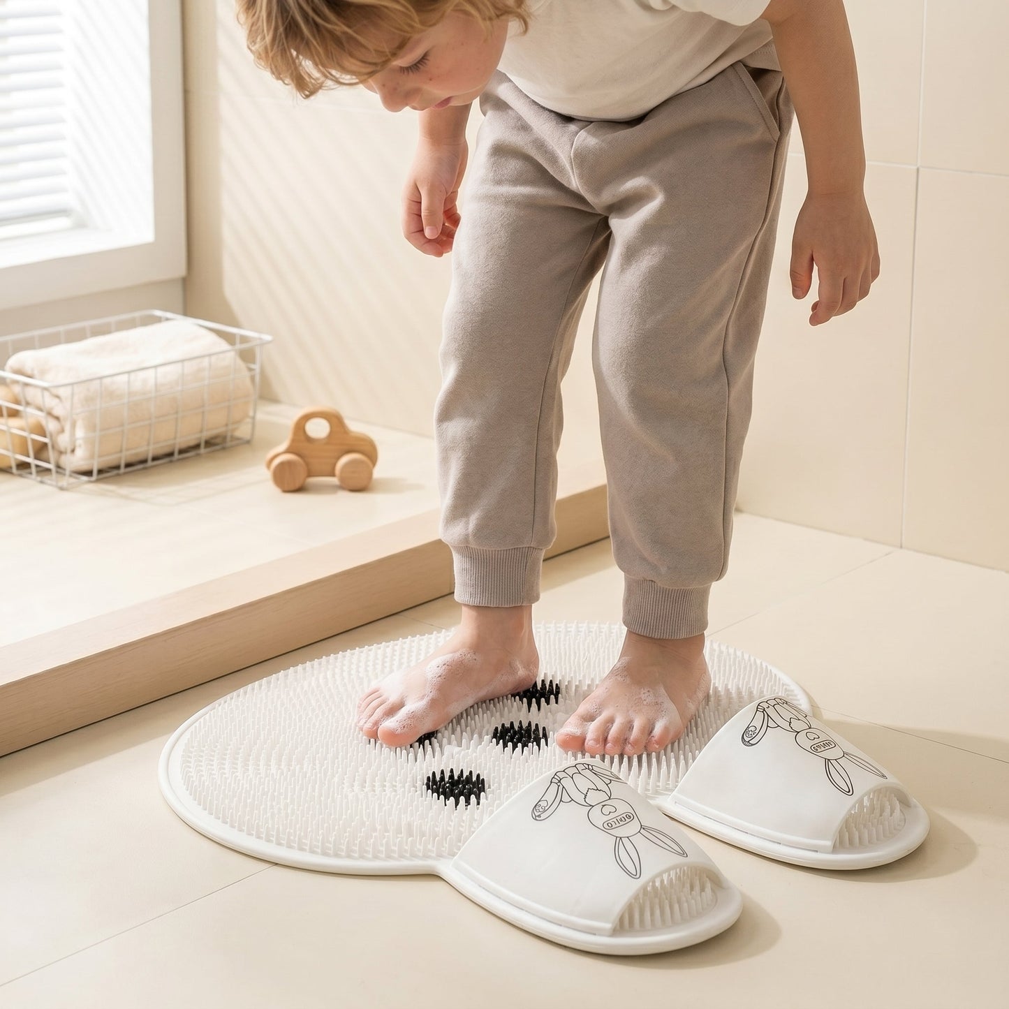 Silicone Foot Scrubber Mat