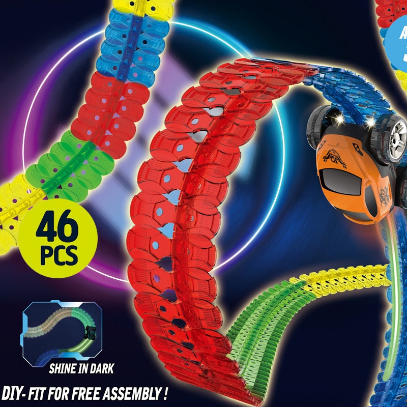 Magnetic Racing Car Track Set for Kids