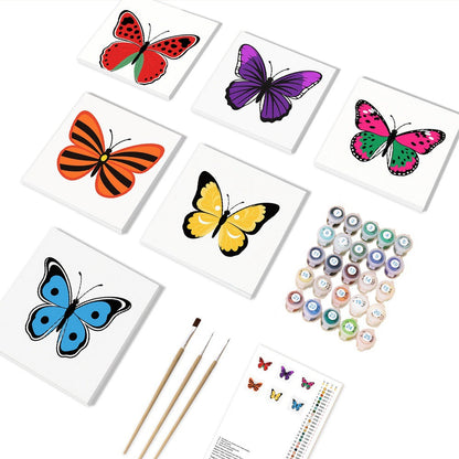 DIY Paint By Numbers Kit(6 Canvas)