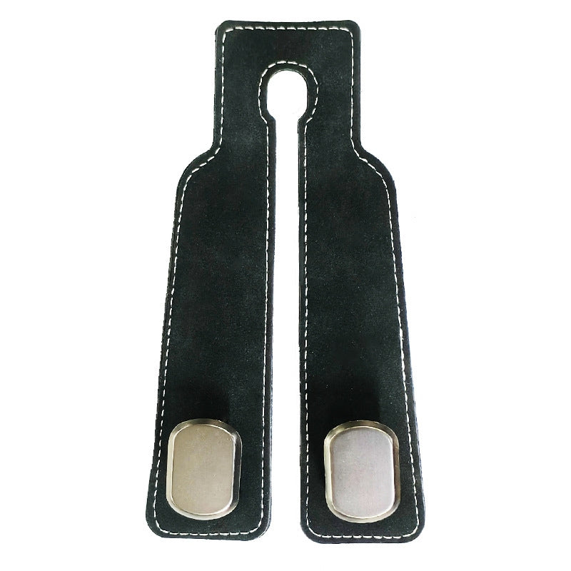 Leather Car Headrest Hooks