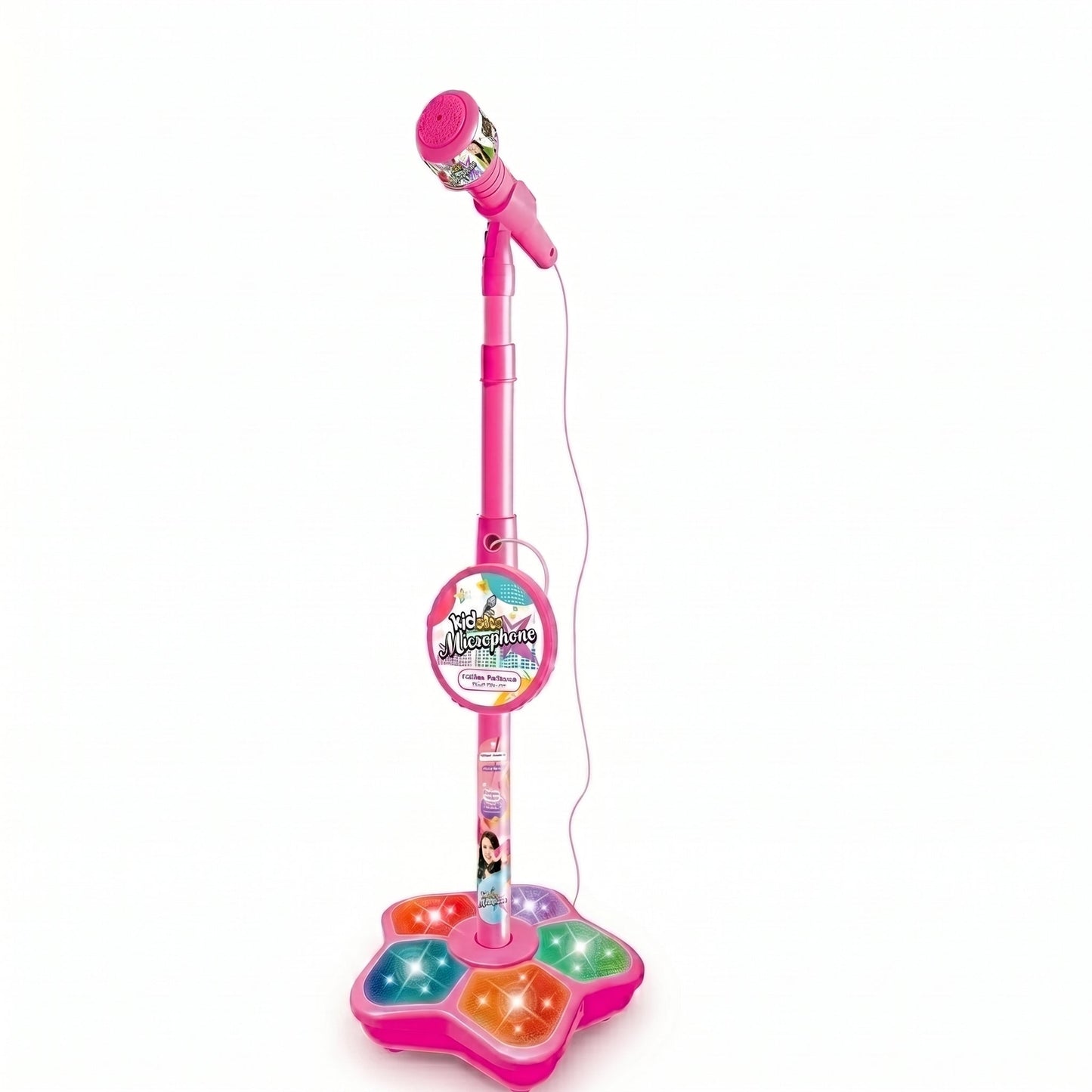 Kids Karaoke Microphone with Stand